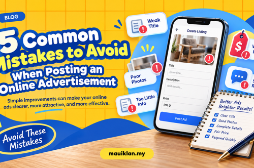 5 Common Mistakes to Avoid When Posting an Online Advertisement