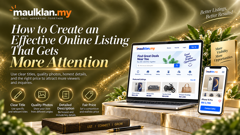 How to Create an Effective Online Listing That Gets More Attention