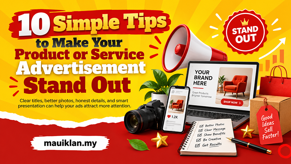 10 Simple Tips to Make Your Product or Service Advertisement Stand Out