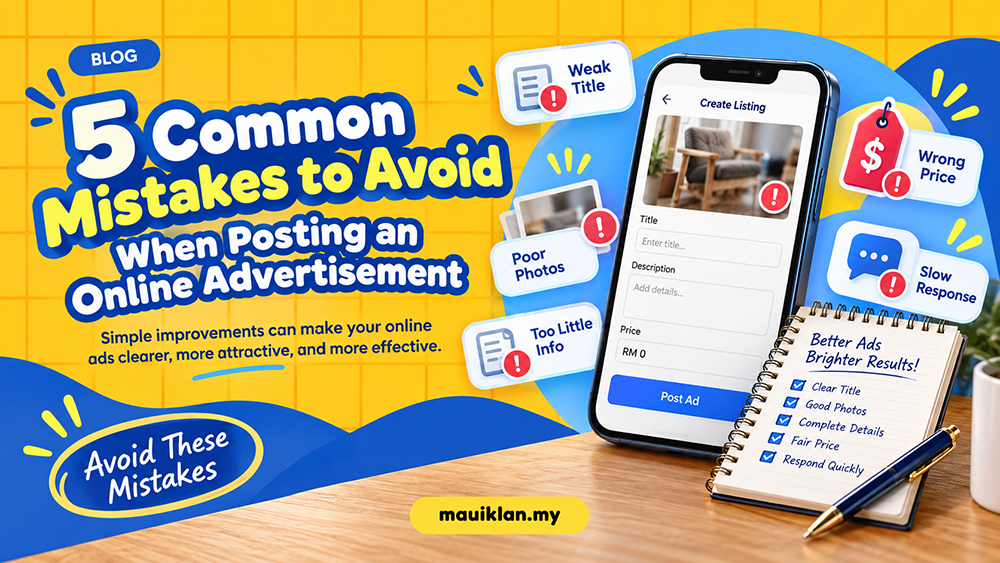 5 Common Mistakes to Avoid When Posting an Online Advertisement