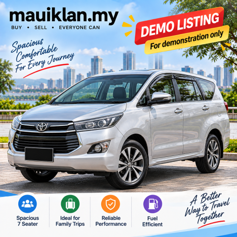 DEMO – Spacious 7-Seater Family MPV