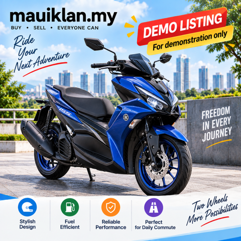 DEMO – Stylish 155cc Automatic Scooter
