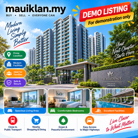 DEMO – Modern Apartment/Condo with Complete Facilities