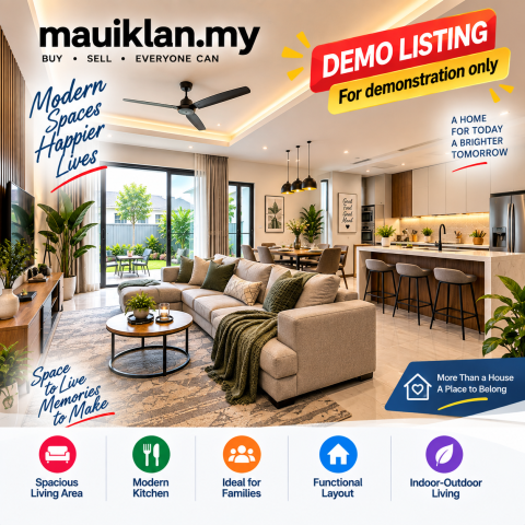 DEMO – Modern 2-Storey Terrace/Link House