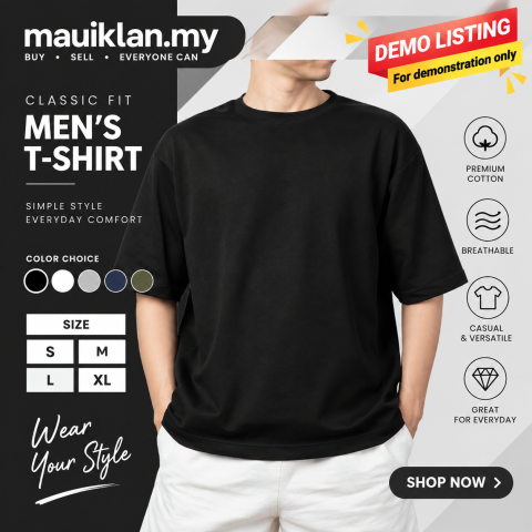 DEMO - Classic Fit Men’s T-Shirt