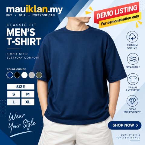 DEMO - Classic Fit Men’s T-Shirt