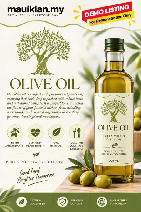 DEMO – Premium Extra Virgin Olive Oil 700 ml