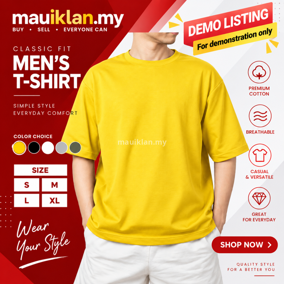 [DEMO] - Classic Fit Men’s T-Shirt