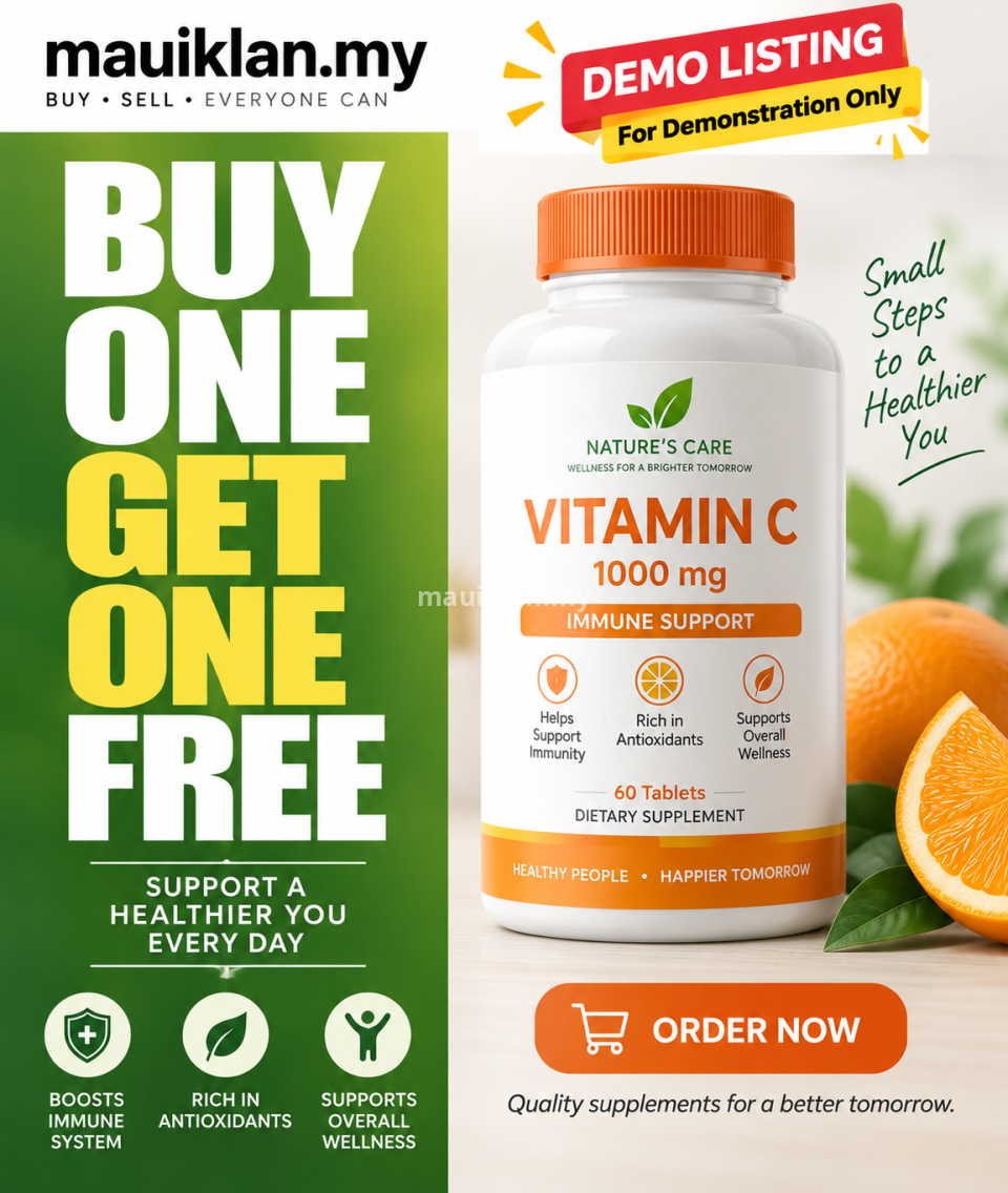 DEMO – Vitamin C 1000 mg Dietary Supplement – 60 Tablets