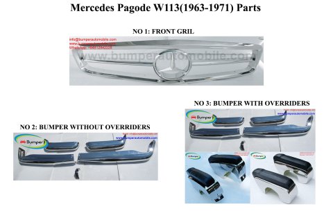 Mercedes Pagode W113 Year (1963 -1971) 4