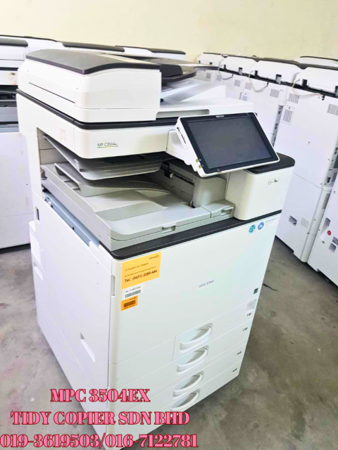 Ricoh Photocopier Machine Mpc 3504