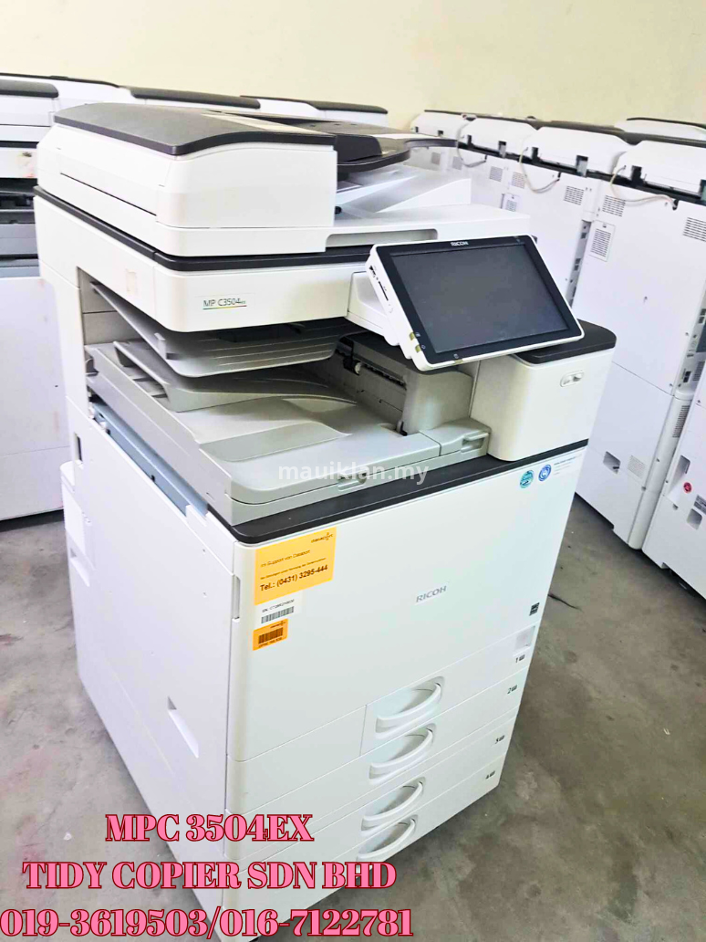 Ricoh Photocopier Machine Mpc 3504